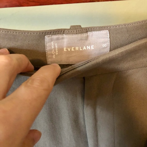 NWT New Everlane Put-together Pleat Pant Clay 00 - Picture 9 of 9